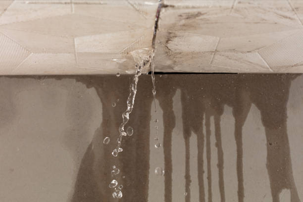 Professional Burst Pipe Cleanup technician working in Hamburg, NJ